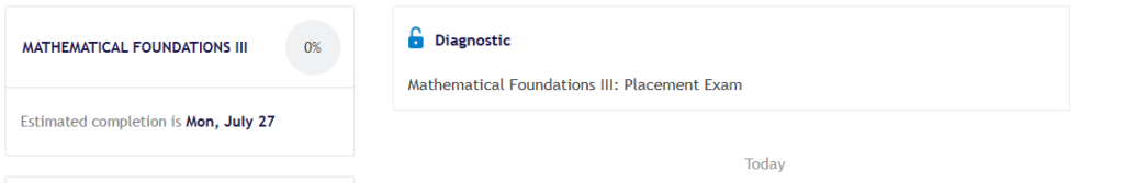Math Academy Mathematical Foundation III